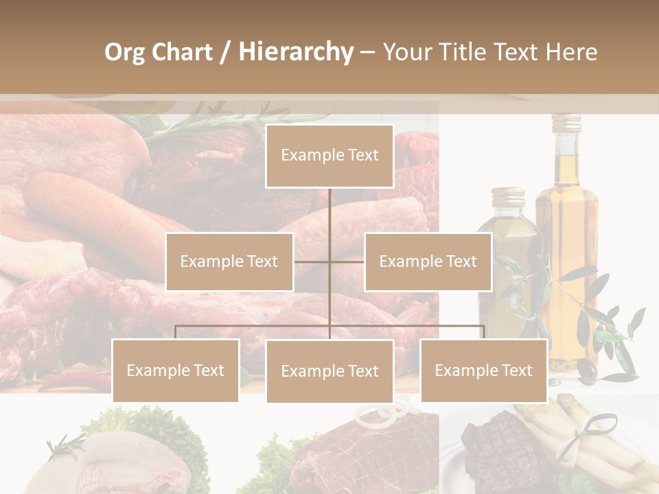 Essen Wurst Bio PowerPoint Template