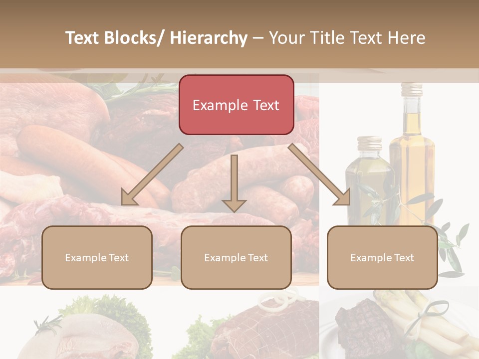 Essen Wurst Bio PowerPoint Template