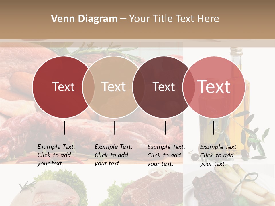 Essen Wurst Bio PowerPoint Template