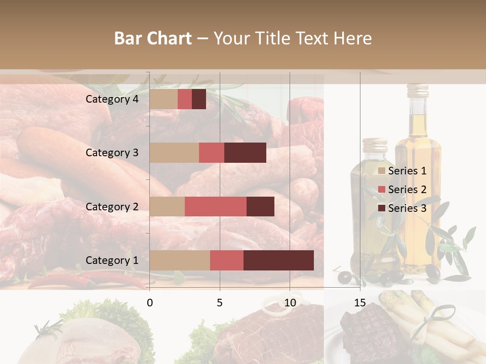 Essen Wurst Bio PowerPoint Template