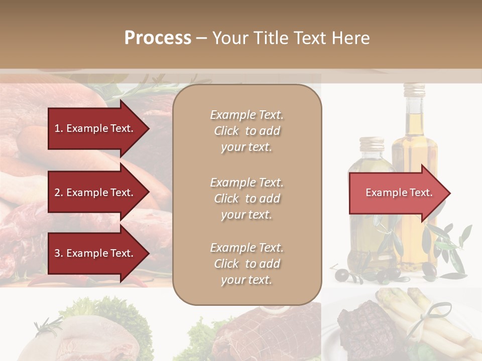 Essen Wurst Bio PowerPoint Template