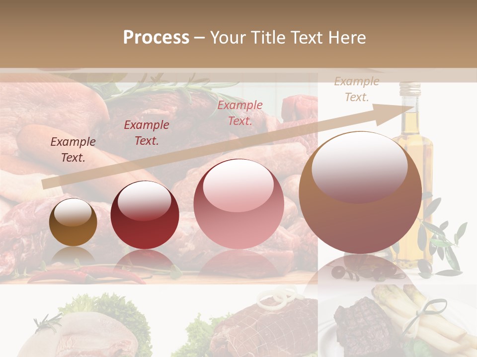 Essen Wurst Bio PowerPoint Template