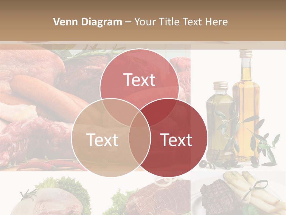 Essen Wurst Bio PowerPoint Template