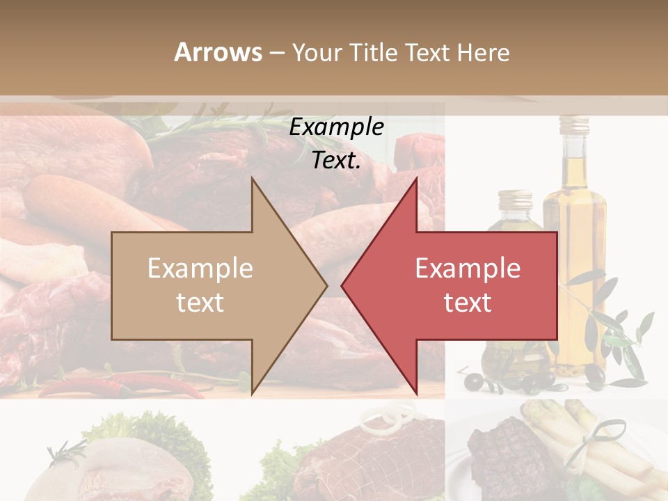 Essen Wurst Bio PowerPoint Template