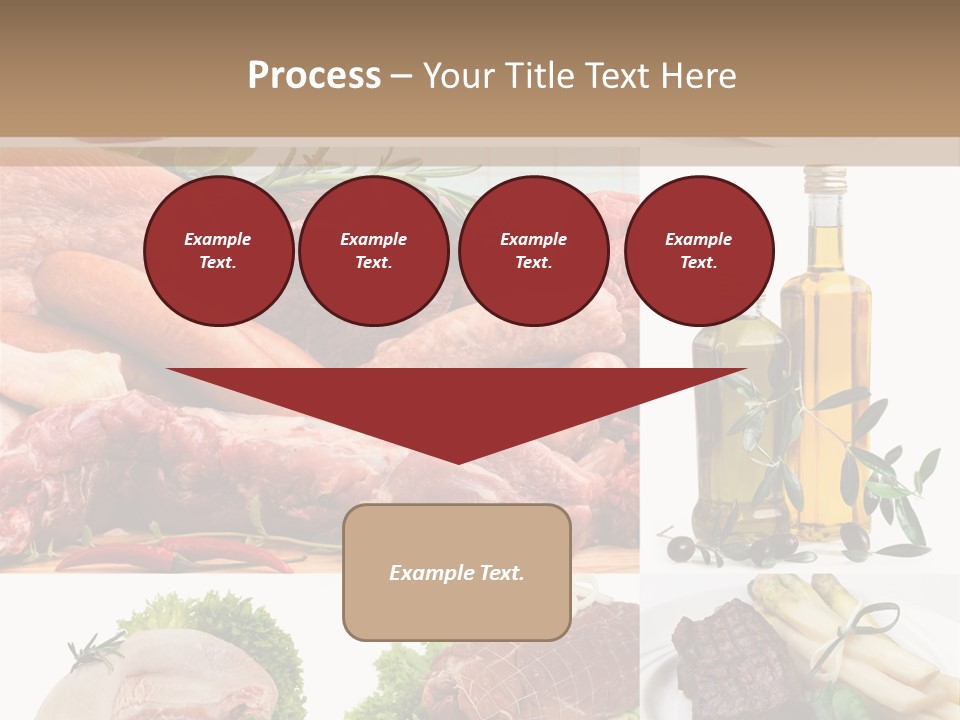 Essen Wurst Bio PowerPoint Template