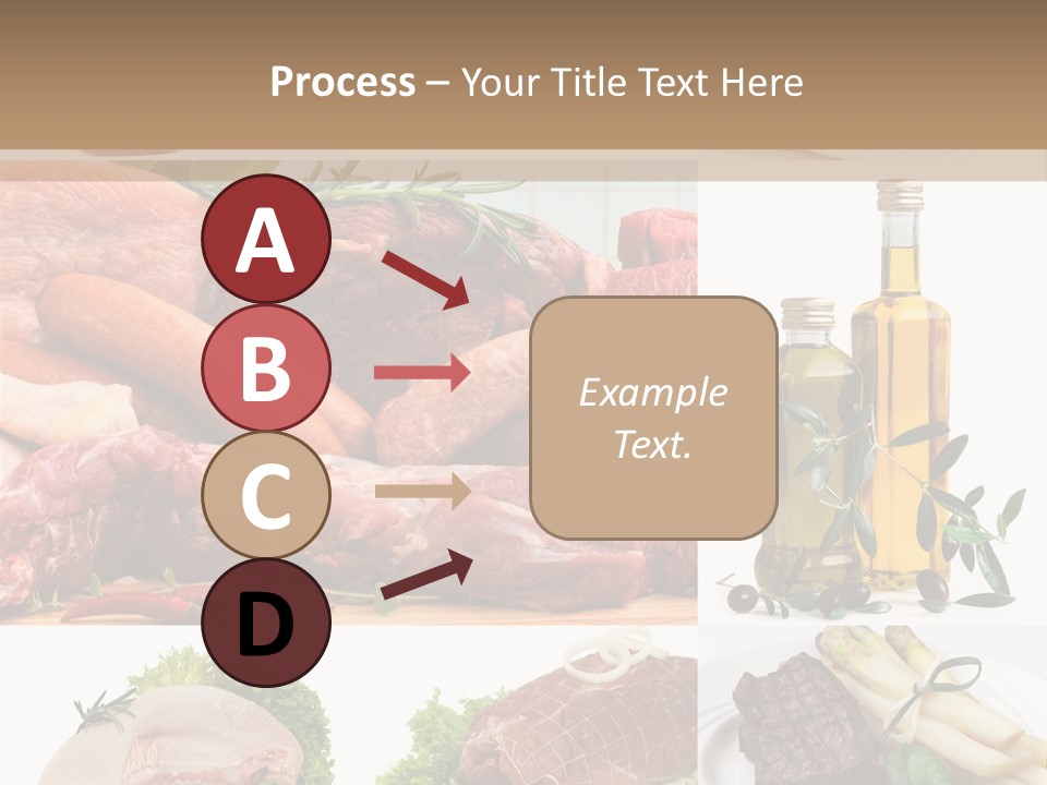 Essen Wurst Bio PowerPoint Template