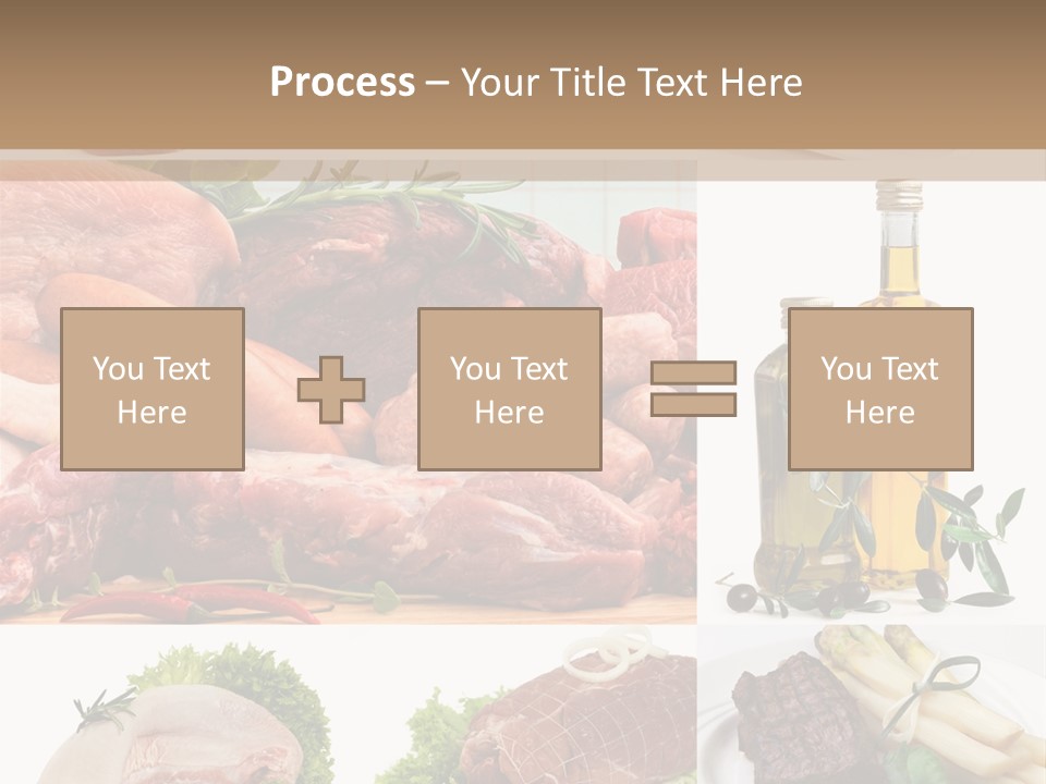 Essen Wurst Bio PowerPoint Template