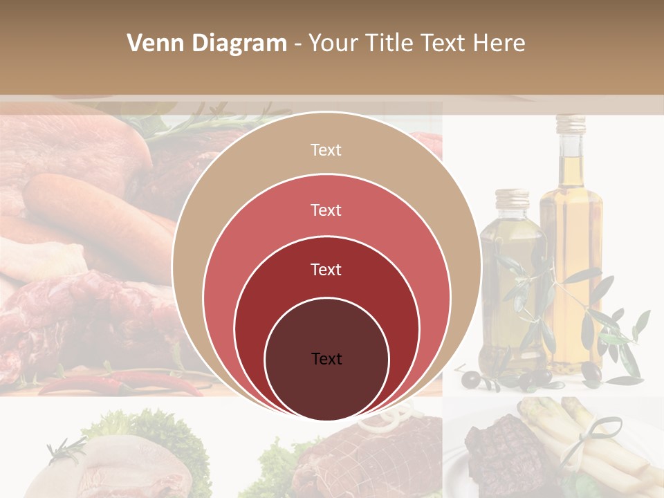 Essen Wurst Bio PowerPoint Template