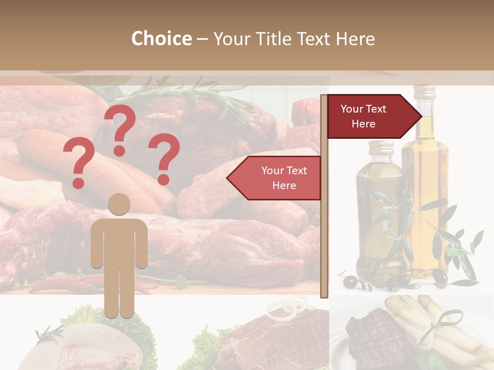 Essen Wurst Bio PowerPoint Template