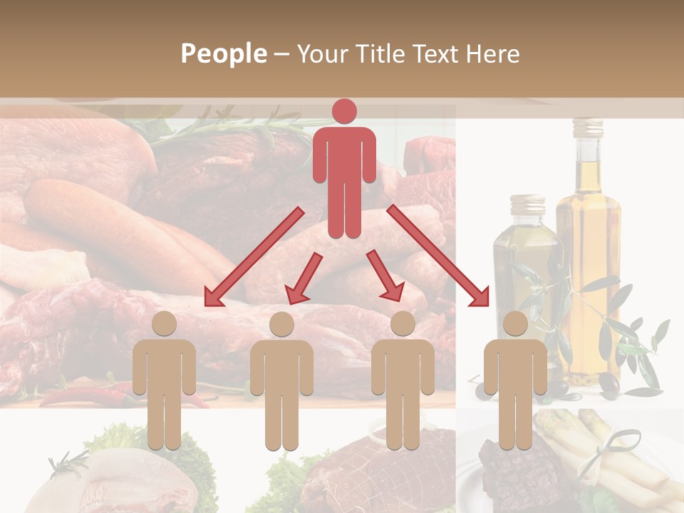Essen Wurst Bio PowerPoint Template