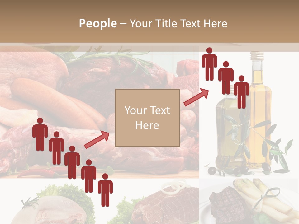 Essen Wurst Bio PowerPoint Template