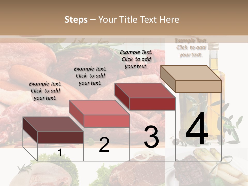 Essen Wurst Bio PowerPoint Template