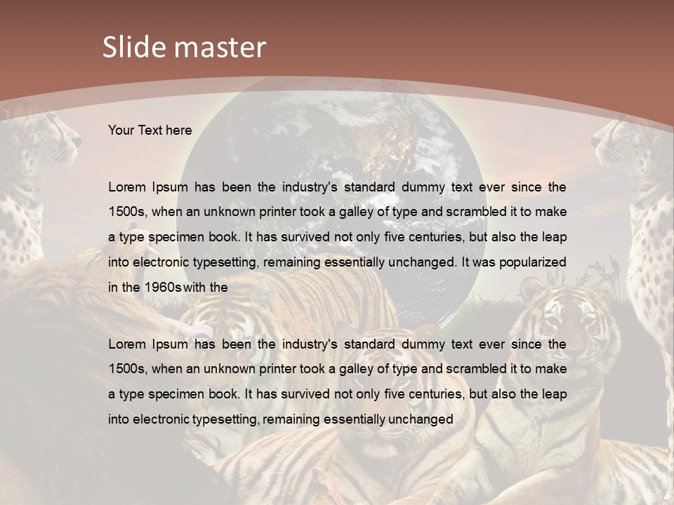 Wildcat Creative Reservation PowerPoint Template