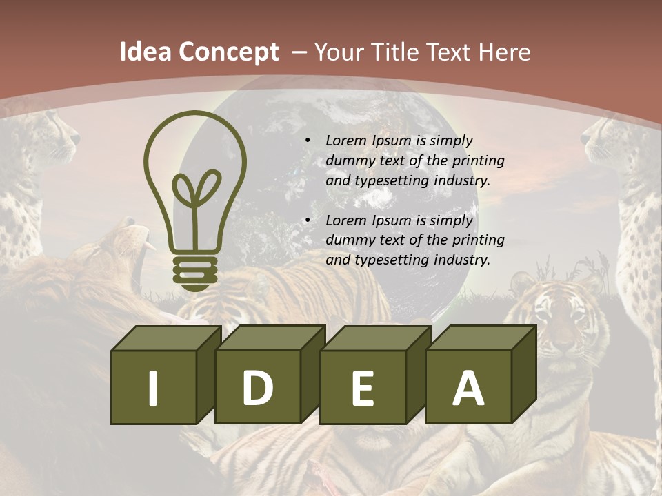 Wildcat Creative Reservation PowerPoint Template