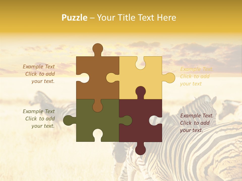 Shared Composite Silhouette PowerPoint Template