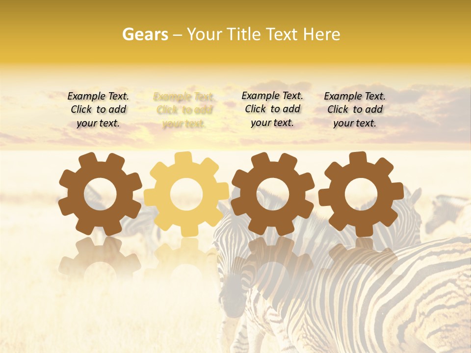 Shared Composite Silhouette PowerPoint Template