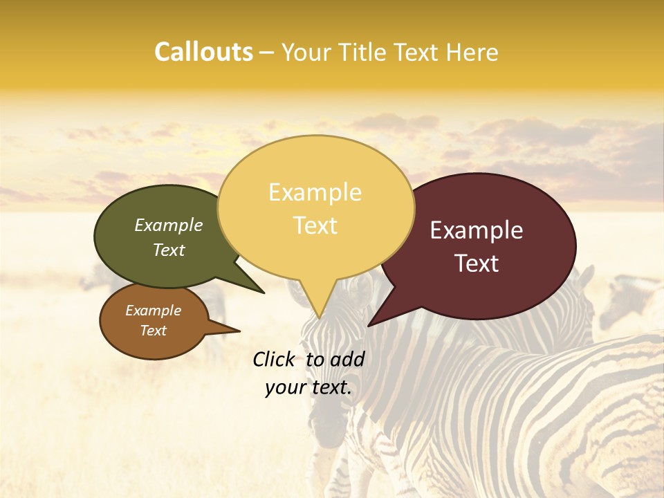 Shared Composite Silhouette PowerPoint Template