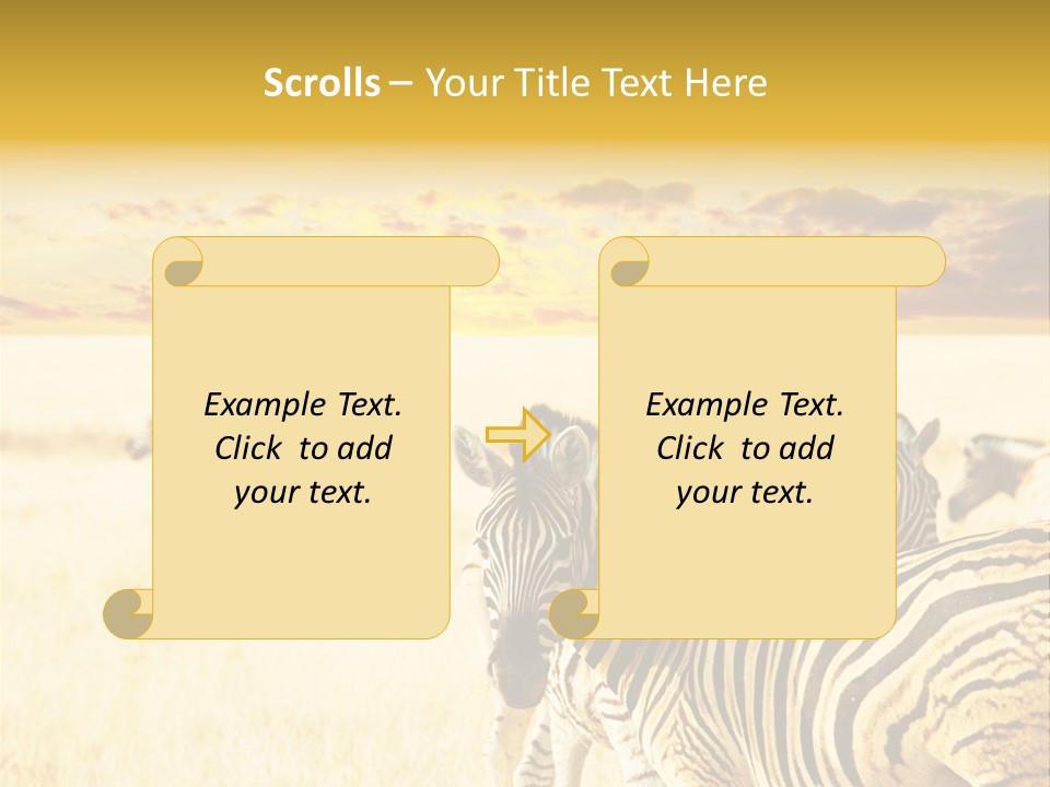 Shared Composite Silhouette PowerPoint Template