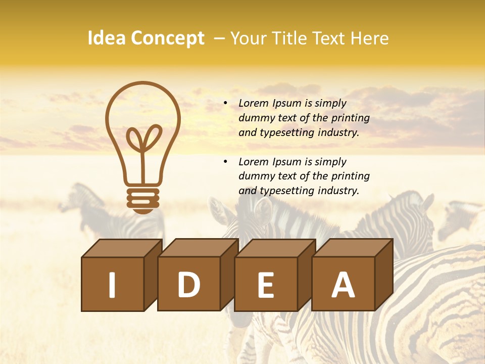 Shared Composite Silhouette PowerPoint Template