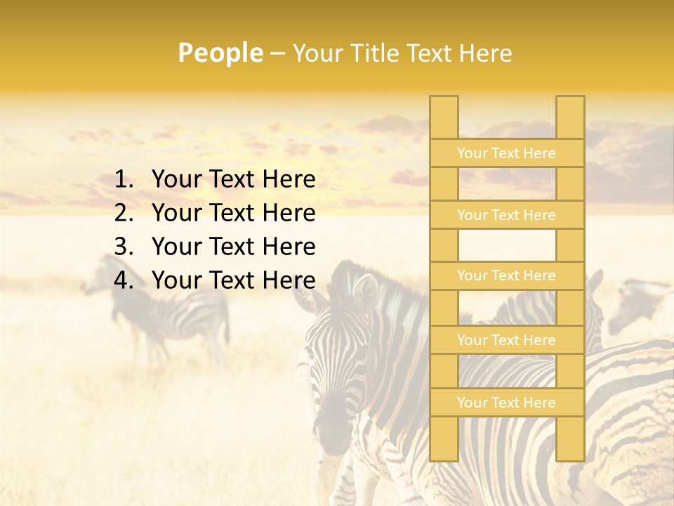 Shared Composite Silhouette PowerPoint Template