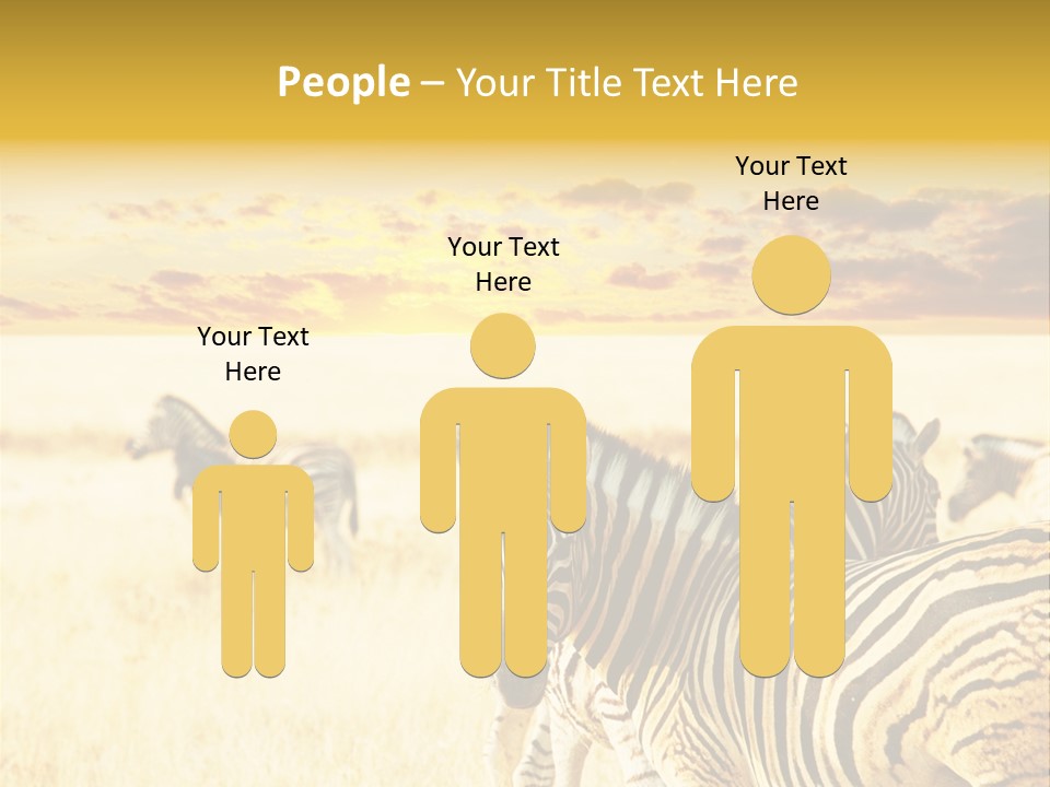 Shared Composite Silhouette PowerPoint Template