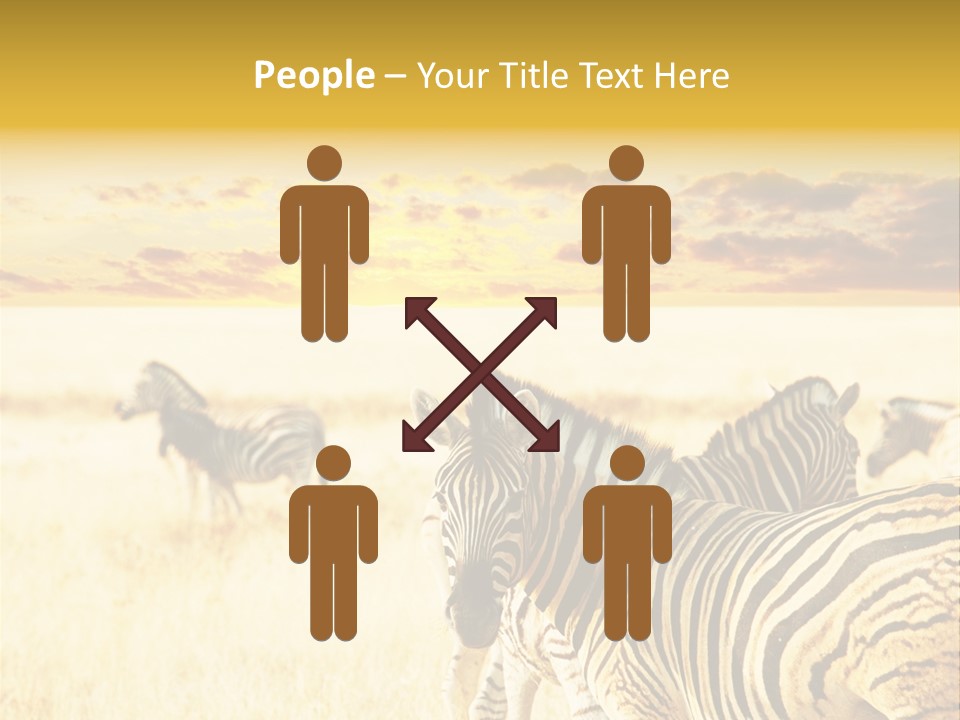 Shared Composite Silhouette PowerPoint Template