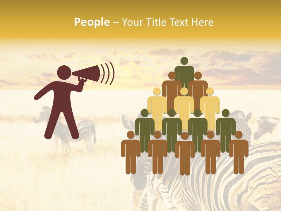 Shared Composite Silhouette PowerPoint Template