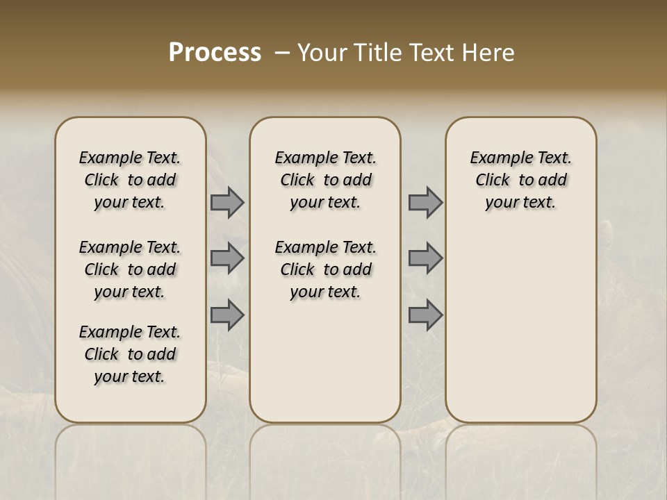 Cacciatrice Leoni PowerPoint Template