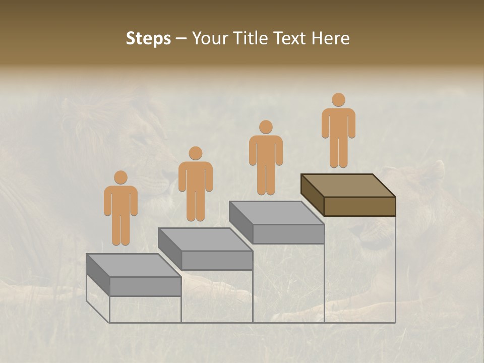 Cacciatrice Leoni PowerPoint Template