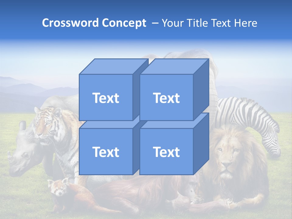 Vacation Environmental Red Panda PowerPoint Template