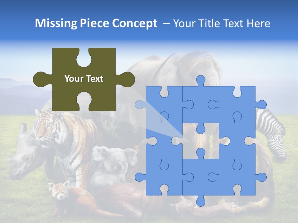 Vacation Environmental Red Panda PowerPoint Template