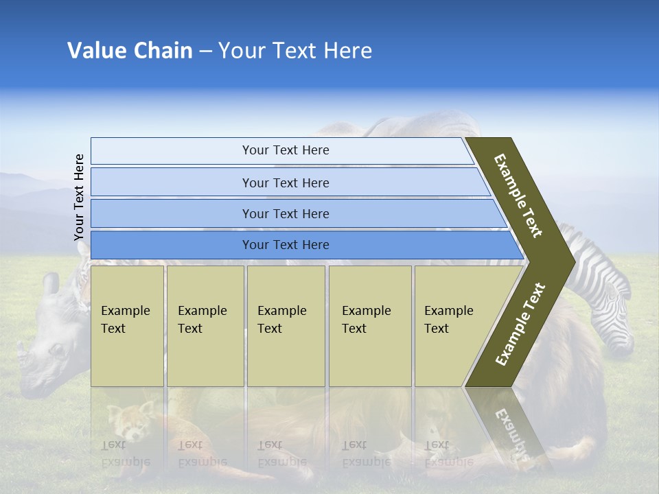 Vacation Environmental Red Panda PowerPoint Template