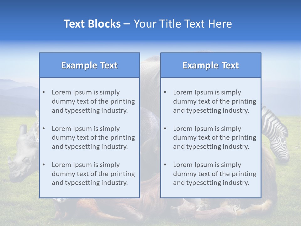 Vacation Environmental Red Panda PowerPoint Template