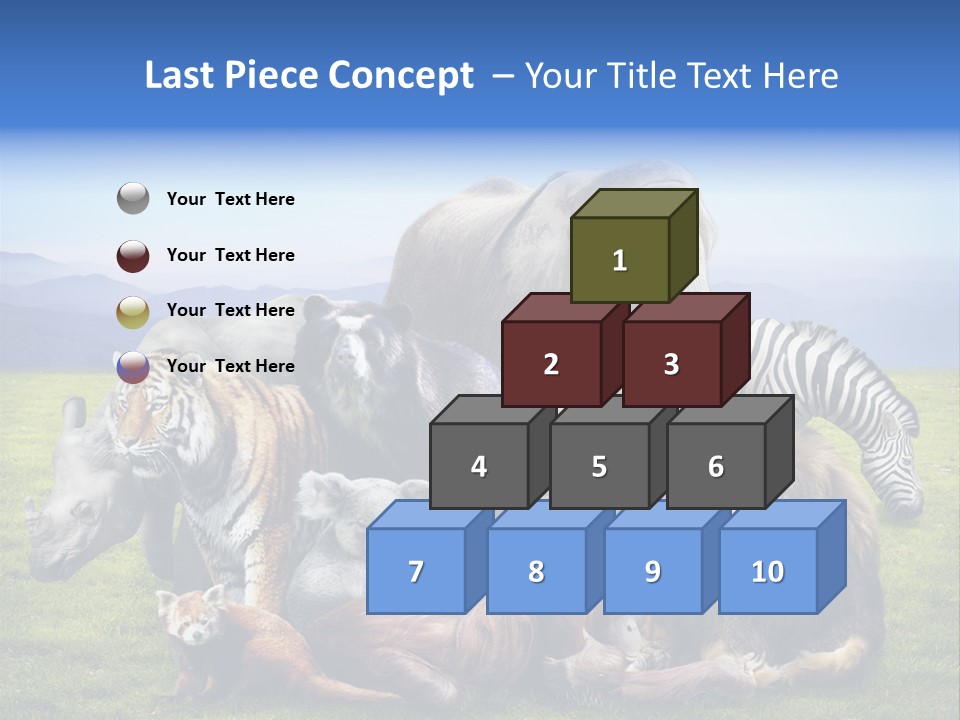 Vacation Environmental Red Panda PowerPoint Template