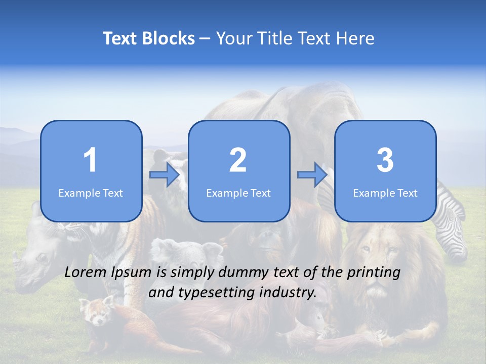 Vacation Environmental Red Panda PowerPoint Template