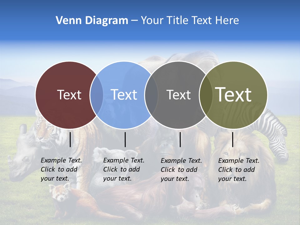 Vacation Environmental Red Panda PowerPoint Template