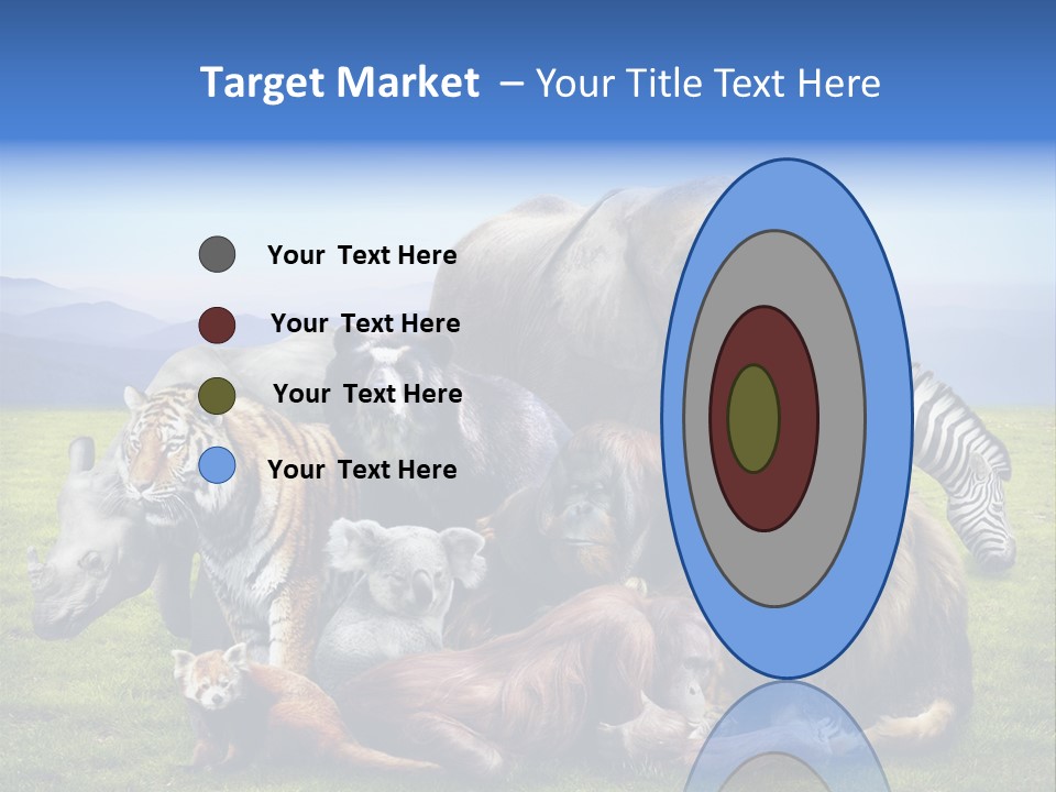 Vacation Environmental Red Panda PowerPoint Template