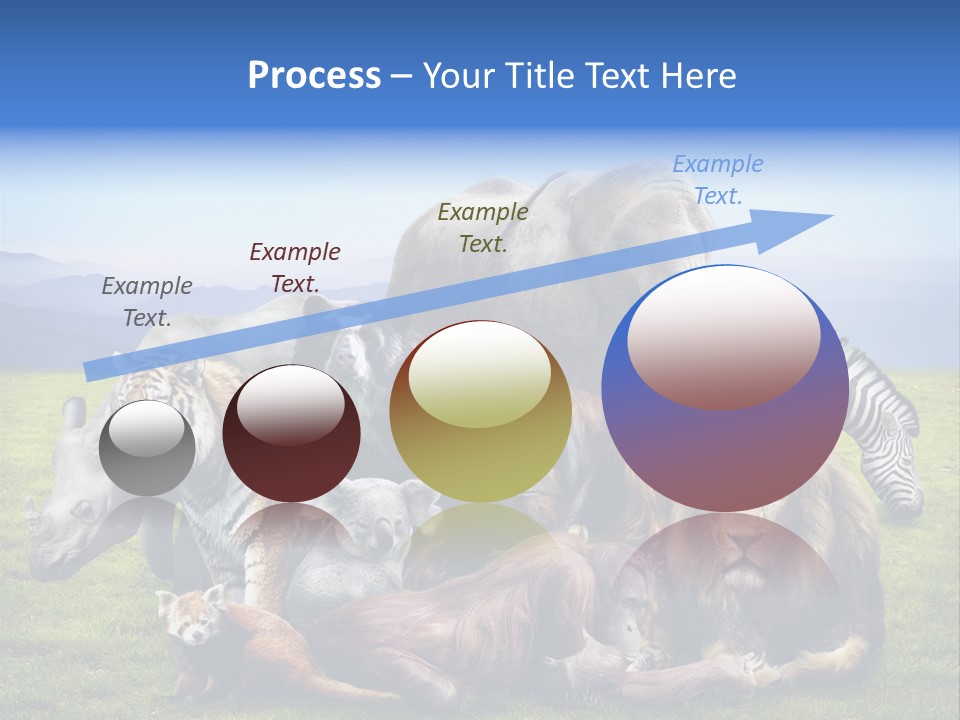 Vacation Environmental Red Panda PowerPoint Template