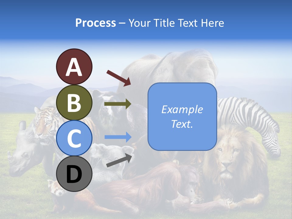 Vacation Environmental Red Panda PowerPoint Template