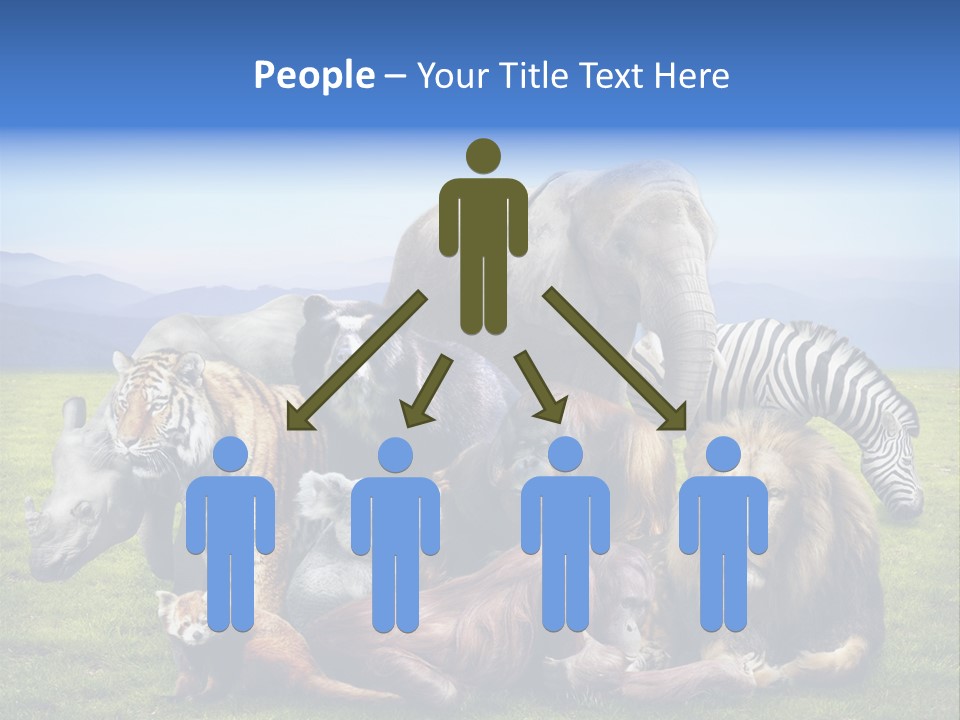 Vacation Environmental Red Panda PowerPoint Template