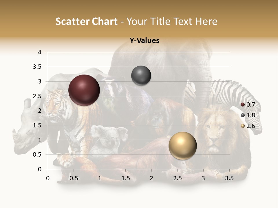 Siberian Group Creatures PowerPoint Template