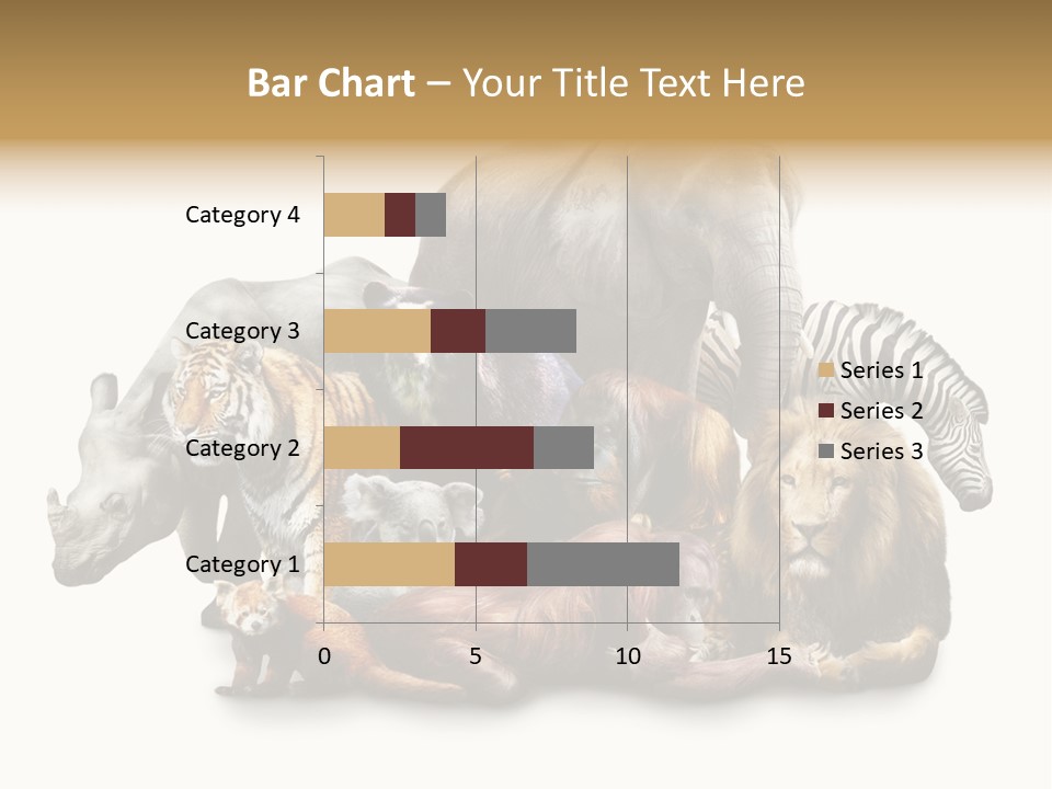 Siberian Group Creatures PowerPoint Template