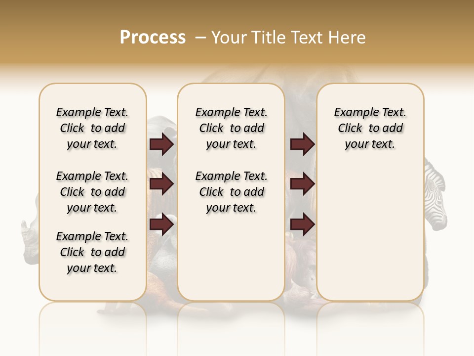 Siberian Group Creatures PowerPoint Template