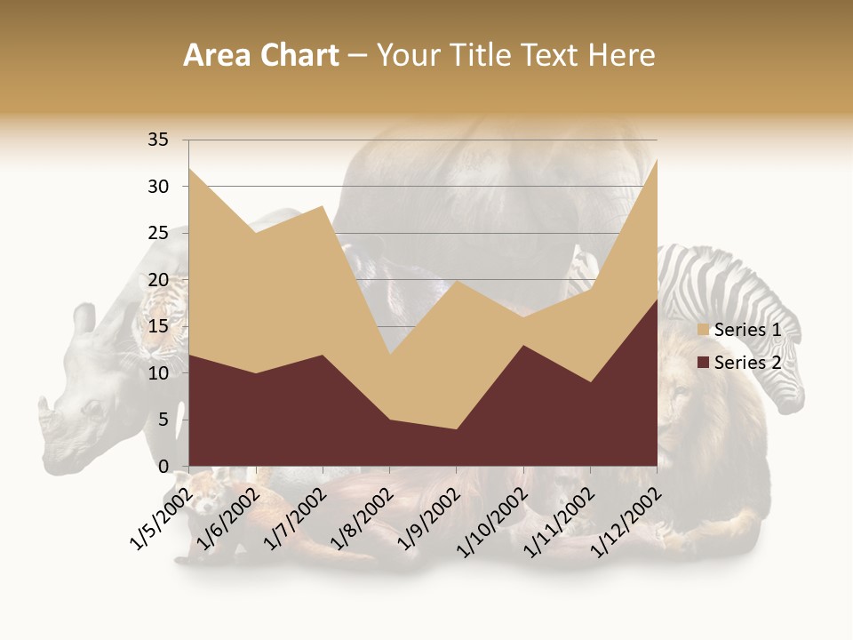 Siberian Group Creatures PowerPoint Template