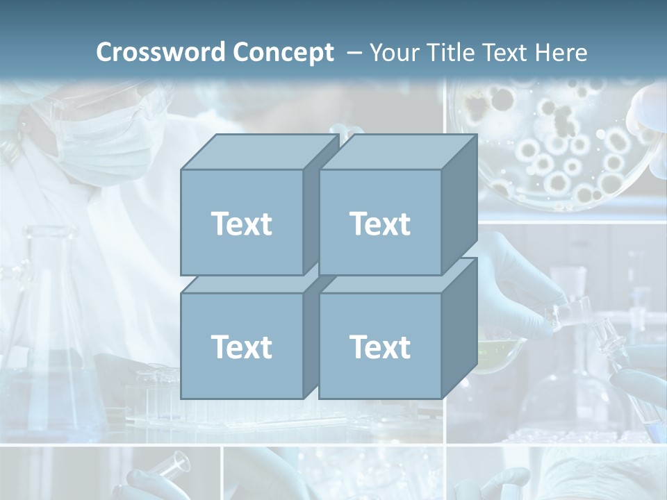 Biology Laboratory Chemist PowerPoint Template