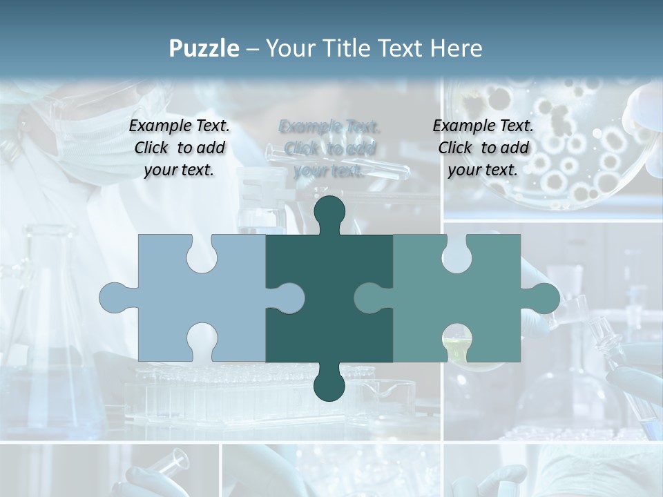 Biology Laboratory Chemist PowerPoint Template