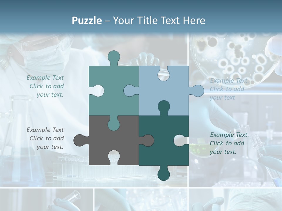 Biology Laboratory Chemist PowerPoint Template