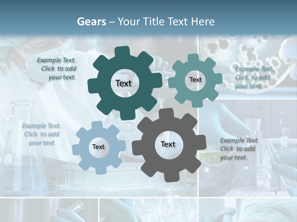 Biology Laboratory Chemist PowerPoint Template