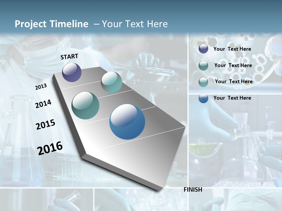 Biology Laboratory Chemist PowerPoint Template