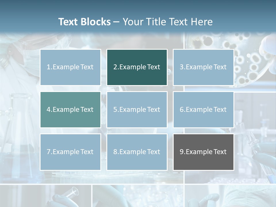 Biology Laboratory Chemist PowerPoint Template